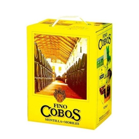Vino Montilla Moriles fino Cobos 5l