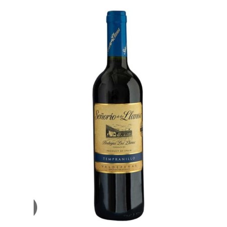 Vino tinto Valdepeñas Señorío de los Llanos
